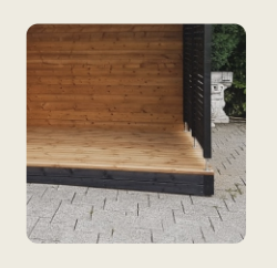 Base frame + terrace boards